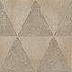 MARAZZI Crogiolo ArtCraft Sabbia Decoro Triangoli 20x20cm