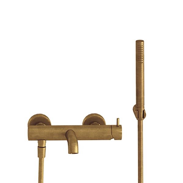 ONDYNA TRIVERDE Mitigeur BAIN DOUCHE KIT DOUCHETTE VIEUX BRONZE TV18092