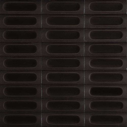 MARAZZI Crogiolo Confetto Nero .str 3d savoiardo 5x15cm