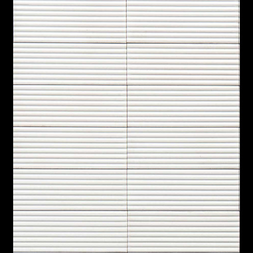 MARAZZI Crogiolo Rice Bianco Struttura Pleat lux 7,5x20cm