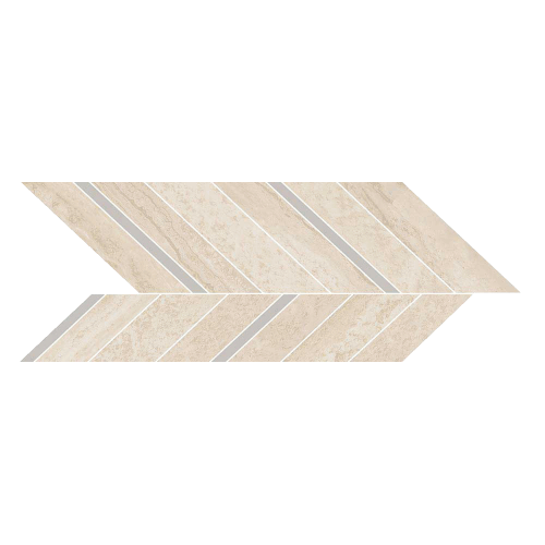 MARAZZI Mystone Travertino Navona Mosaico Freccia 19,8x52,1cm