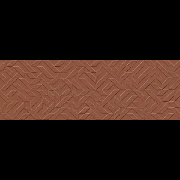 MARAZZI Thin Wall Coverings Racconti Terracotta Structure 3D Segmenti 30x90cm