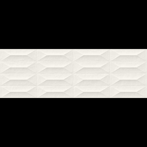 MARAZZI Wall Coverings Colorplay White Struttura Cabochon 30x90cm