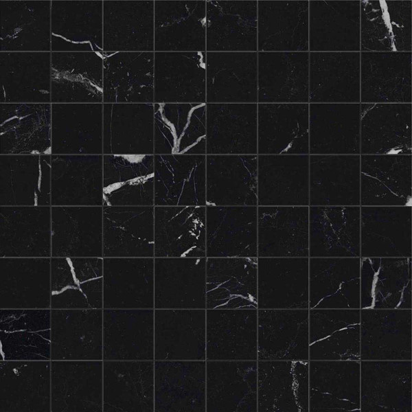 MARAZZI Marble Look Allmarble Elegant Black Lux Mosaico 30x30cm