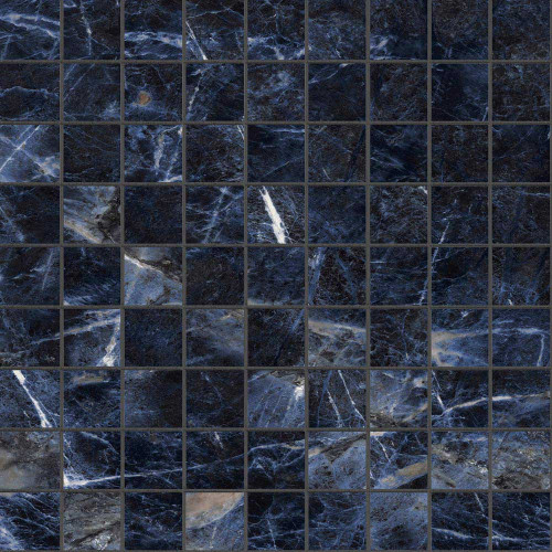 MARAZZI Marble Look Allmarble Sodalite Blu Mosaico Lux 30x30cm