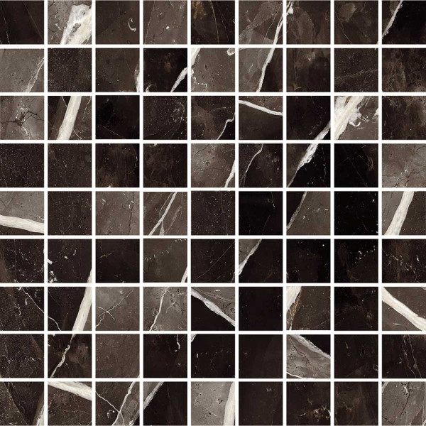 MARAZZI Marble Look Allmarble Calacatta Black Mosaico 30x30cm