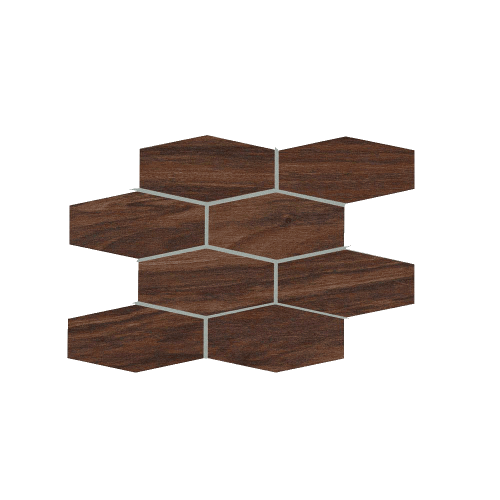 MARAZZI Wood Look TreverkChic Noce Italiano Mosaico 25x30cm