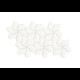 Botanica Flower White Matt by Tokujin Yoshioka 23,1X40,3CM (0,46m² par boite)