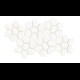 Botanica Seed White Matt by Tokujin Yoshioka 23,7X40,5CM (0,45m² par boite)