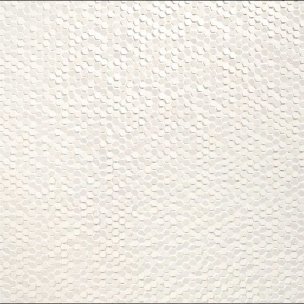 Phenomenon Honeycomb B Bianco by Tokujin Yoshioka 30x30cm (0,72m² par boite)