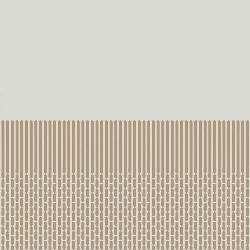 Tape Grainy Half Brown by Raw Edges 20,5x20,5cm (0,67m² par boite)