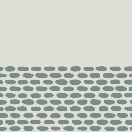 Tape Cobble Half Green by Raw Edges 20,5x20,5cm (0,67m² par boite)