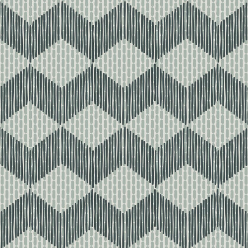 Tape Zigzag Green by Raw Edges 20,5x20,5cm (0,67m² par boite)