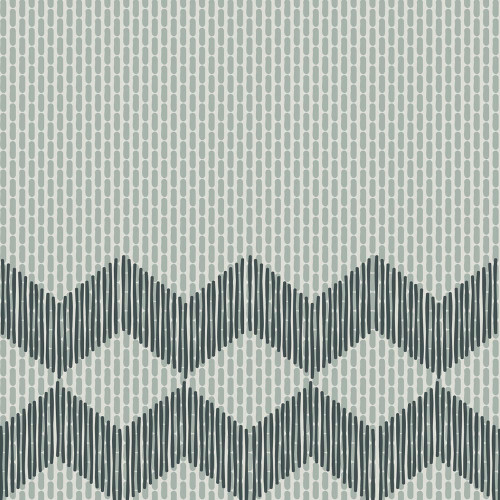 Tape Zigzag Half Green by Raw Edges 20,5x20,5cm (0,67m² par boite)