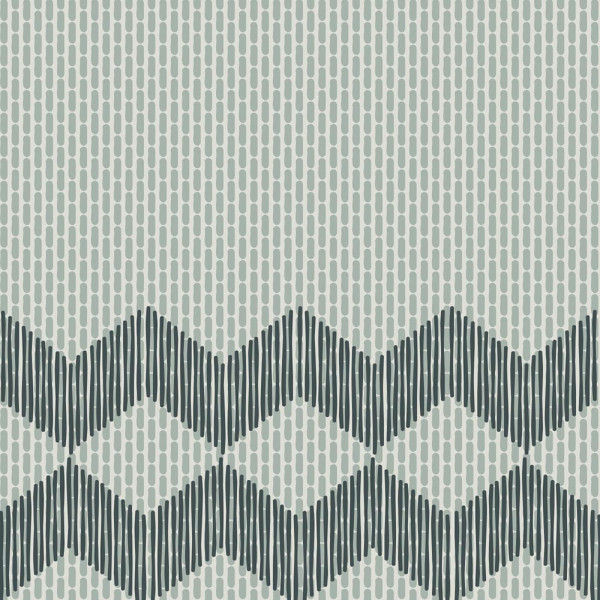 Tape Zigzag Half Green by Raw Edges 20,5x20,5cm (0,67m² par boite)