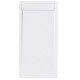 SANYCCES CLEVER RECEVEUR 100X80CM EN GELCOAT BLANC