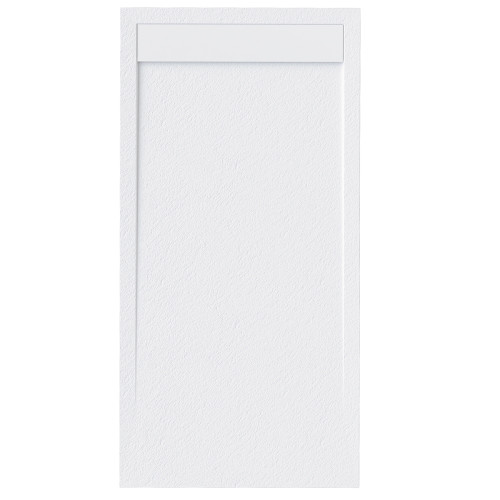 SANYCCES CLEVER RECEVEUR 100X80CM EN GELCOAT BLANC