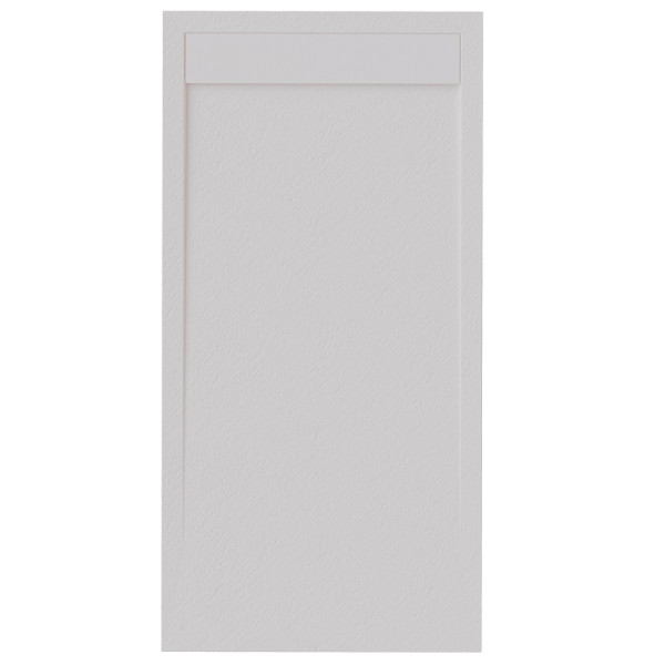 SANYCCES CLEVER RECEVEUR 100X80CM EN GELCOAT LIGHT CONCRETE