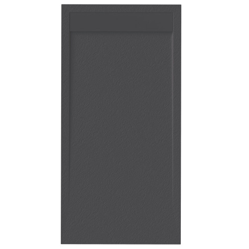 SANYCCES CLEVER RECEVEUR 100X80CM EN GELCOAT ANTHRACITE