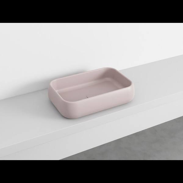 SHUI Lavabo Rectangulaire à poser sans trop-plein Cipria 60X40X15h