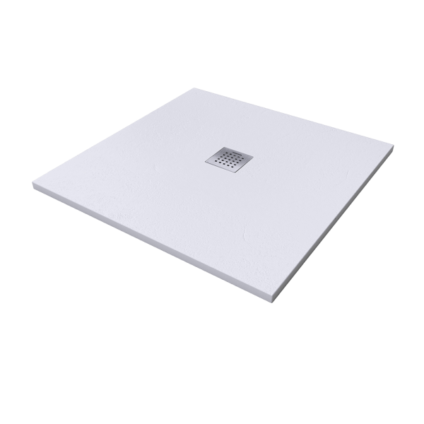 SANYCCES STRATO RECEVEUR 80X70CM EN GELCOAT BLANC