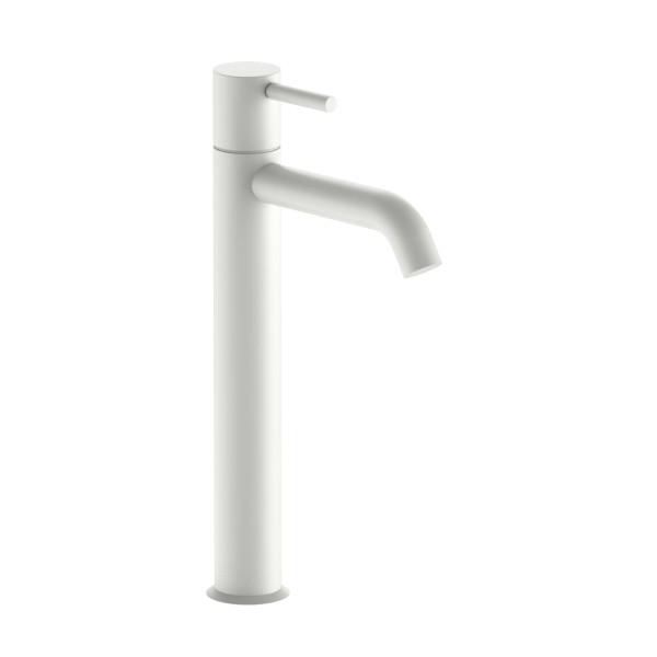 FANTINI Nostromo Mitigeur Lavabo Surélevé Monotrou Avec Tige Blanc Mat