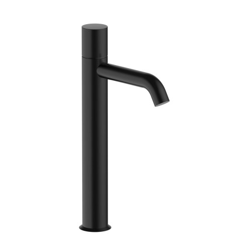 FANTINI Nostromo Mitigeur Lavabo Surélevé Monotrou Noir Mat