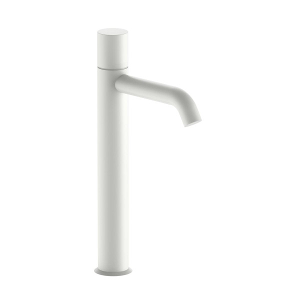 FANTINI Nostromo Mitigeur Lavabo Surélevé Monotrou Blanc Mat