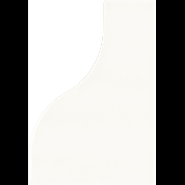 EQUIPE CURVE WHITE GLOSS 8,3X12CM (0,48m² par boite)