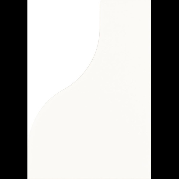 EQUIPE CURVE WHITE MAT 8,3X12CM (0,48m² par boite)