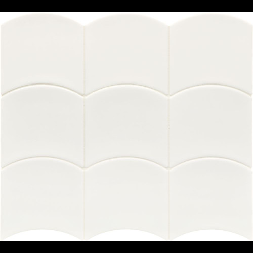 EQUIPE WAVE WHITE 12x12cm (0,42m² par boite)