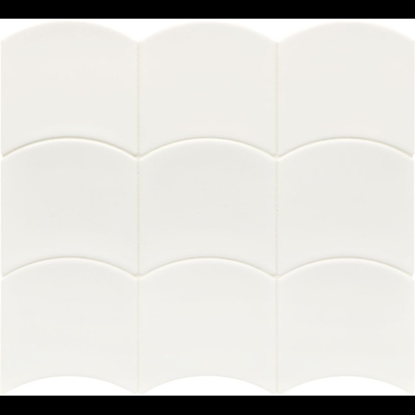 EQUIPE WAVE WHITE 12x12cm (0,42m² par boite)