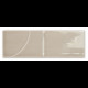 WOW GLOW DECOR TAUPE GLOSS 5,2x16cm (0.502m² par boite)