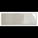 WOW GLOW DECOR GREY GLOSS 5,2x16cm (0.502m² par boite)