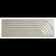 WOW GLOW DECOR GREY GLOSS 5,2x16cm (0.502m² par boite)