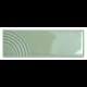 WOW GLOW DECOR MINT GLOSS 5,2x16cm (0.502m² par boite)