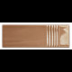 WOW GLOW DECOR CARAMEL GLOSS 5,2x16cm (0.502m² par boite)