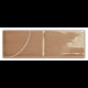 WOW GLOW DECOR CARAMEL GLOSS 5,2x16cm (0.502m² par boite)