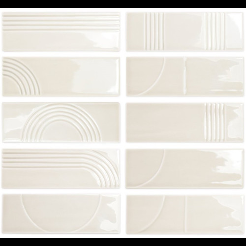 WOW GLOW DECOR SALT GLOSS 5,2x16cm (0.502m² par boite)