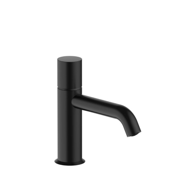 FANTINI Nostromo Mitigeur Lavabo Avec Vidage Bec Rallongé Noir Matt