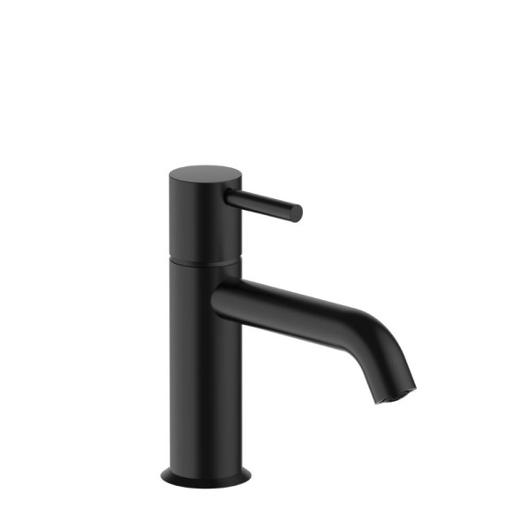 FANTINI Nostromo Mitigeur Lavabo Avec Tige Bec Rallongé Noir Mat