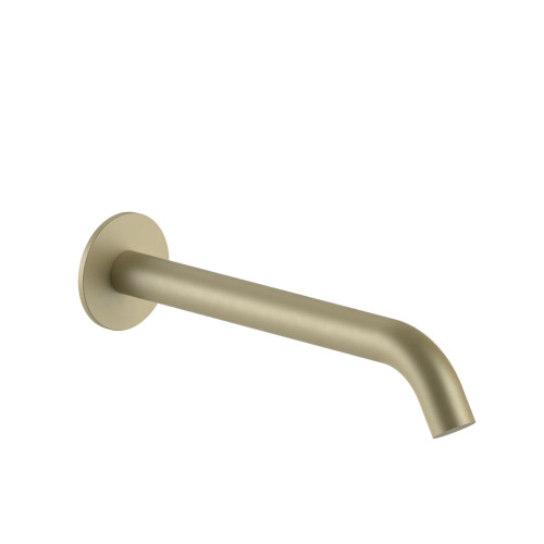 FANTINI Nostromo Bec Pour Mitigeur Bain-Douche Mural Matt British Gold PVD Entraxe 25cm