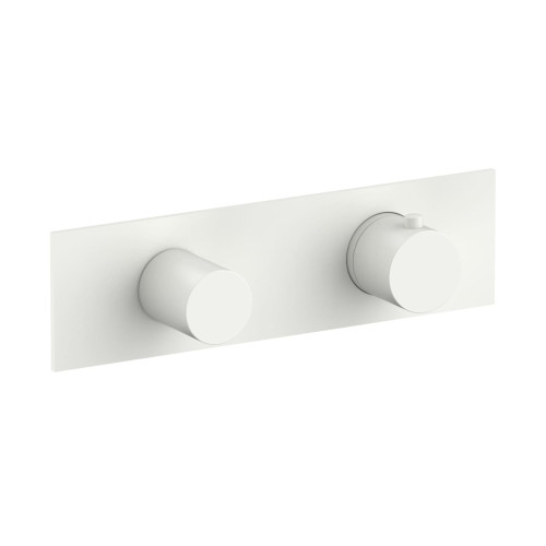 FANTINI Nostromo Mitigeur thermostatique douche à encastrer 3/4'' Inverseur 3 sorties Blanc Mat