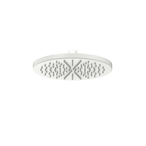 FANTINI Nostromo Pomme De Douche Jet Pluie Diamètre 20cm En Laiton Blanc Mat