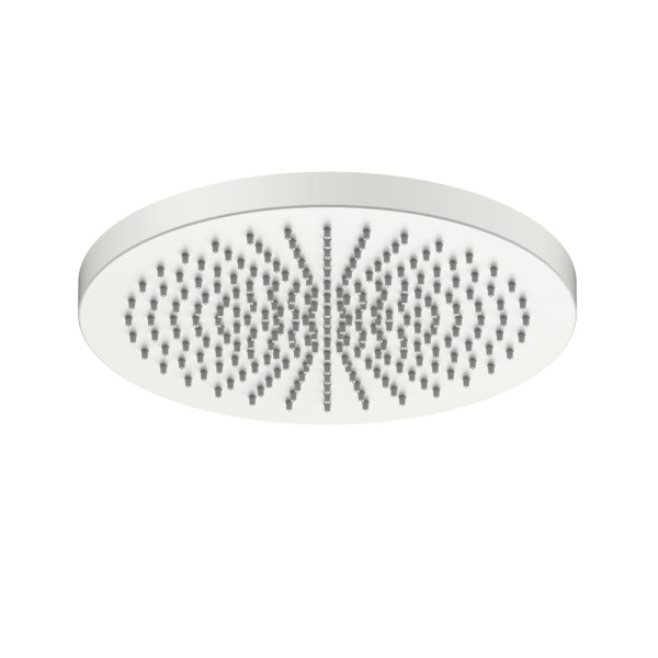 FANTINI Nostromo Pomme De Douche Jet Pluie Diamètre 30cm Acquafit Blanc Mat