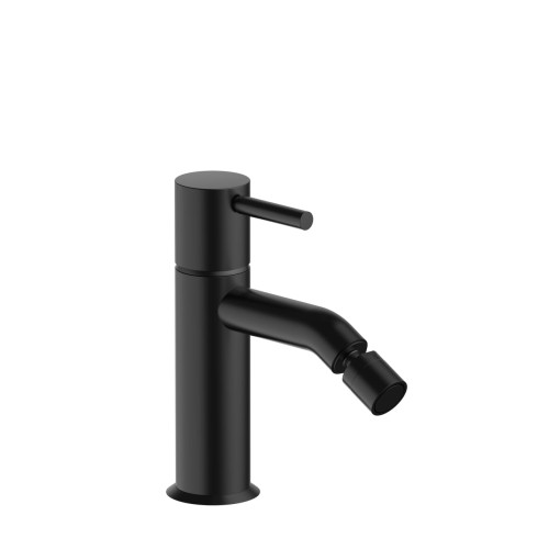 FANTINI Nostromo Mitigeur bidet monotrou avec vidage et tige Noir Mat