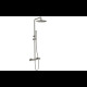 SANYCCES LOOP K COLONNE DE DOUCHE THERMOSTATIQUE NICKEL BROSSÉ