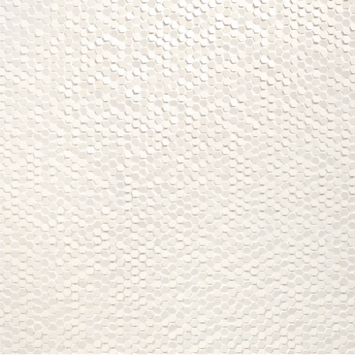 Phenomenon Honeycomb B Bianco by Tokujin Yoshioka 30x30cm (0,72m² par boite)