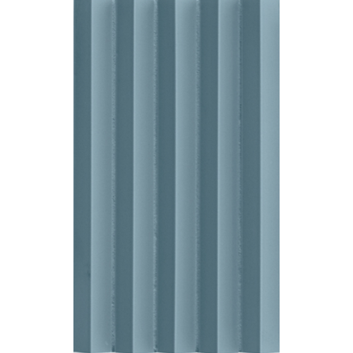 Rombini Triangle Small Blue Matt by Ronan & Erwan Bouroullec 18,6x31,5cm (0,53m² par boite)