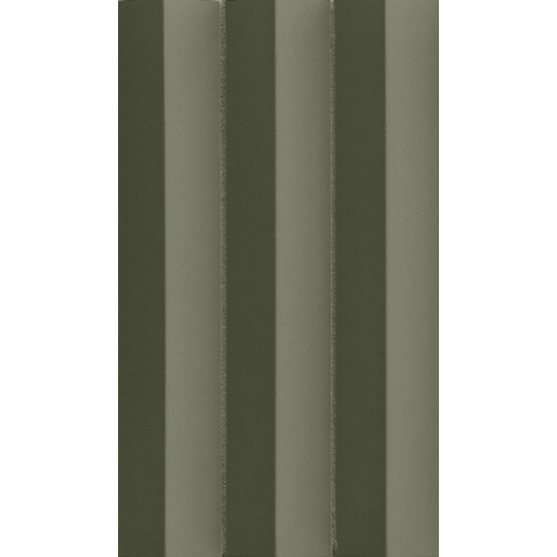 Rombini Triangle Large Green Matt by Ronan & Erwan Bouroullec 18,6x31,5cm (0,53m² par boite)